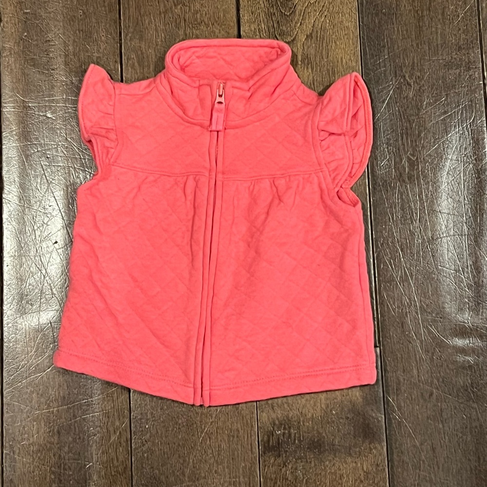 NWOT Deep Coral Vest